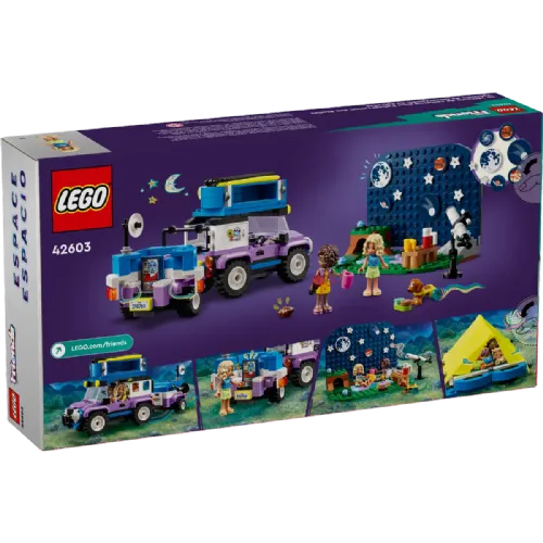 Kocke Lego® Friends Kamper za opazovanje zvezd (42603)