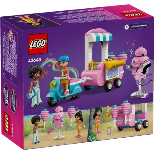 Kocke Lego Friends: Stojnica s sladkorno peno in skuter (42643)
