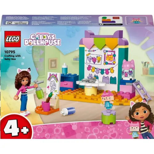 Kocke Lego Gabby's Dollhouse: Baby Box za ustvarjanje (10795)