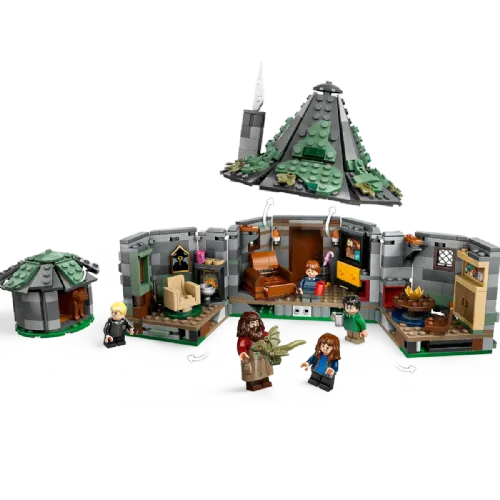Kocke Lego® Harry Potter™ Hagridova koča: Nepričakovan obisk (76428)