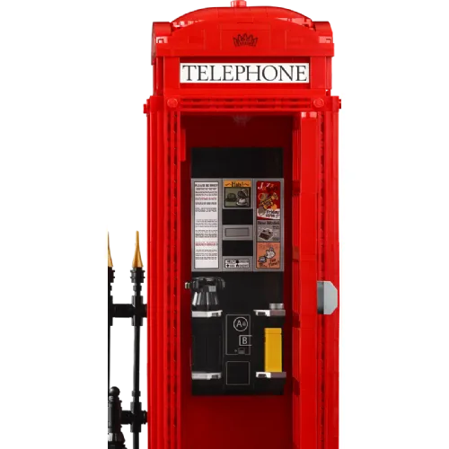 Kocke Lego® Ideas Rdeča londonska telefonska govorilnica (21347)