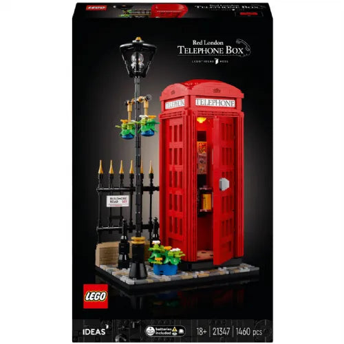 Kocke Lego® Ideas Rdeča londonska telefonska govorilnica (21347)