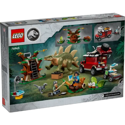 Kocke Lego Jurassic World Naloga dinozavri: odkrij stegozavra (76965)