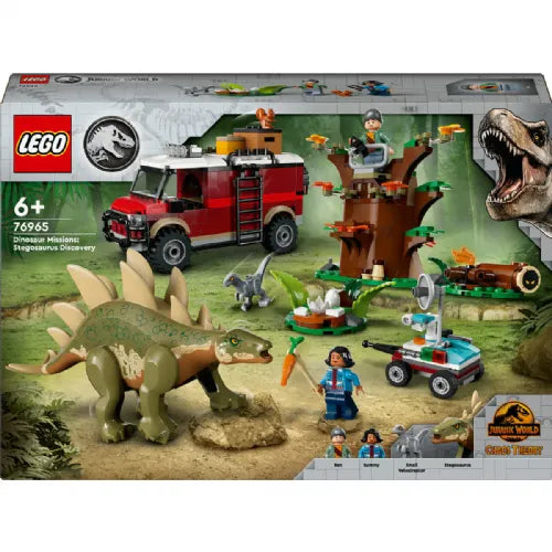 Kocke Lego Jurassic World Naloga dinozavri: odkrij stegozavra (76965)
