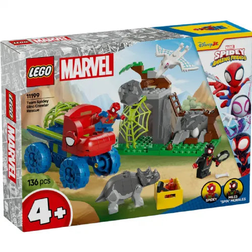 Kocke Lego Marvel: Reševalno dino vozilo ekipe Spidey (11199)