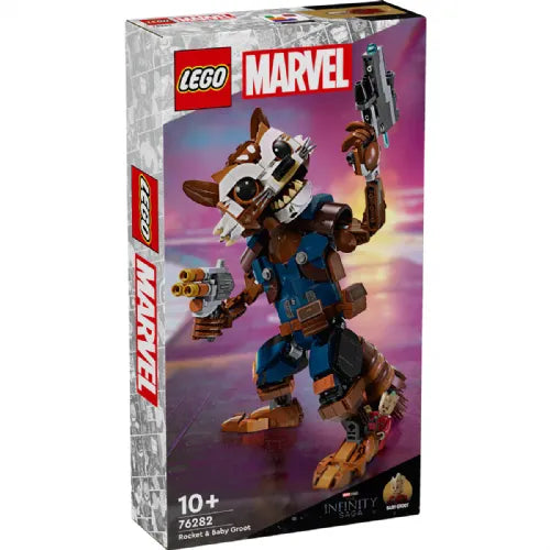 Kocke Lego® Marvel Rocket in mali Groot (76282)