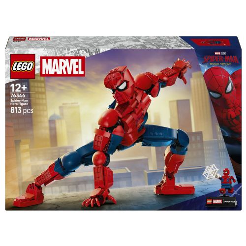 Kocke Lego Marvel Spider Hoders: Spider Man figura, 813 kos, od 12. let (76346)