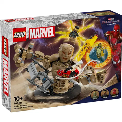 Kocke Lego® Marvel Spider-Man proti Sandmanu: končna bitka (76280)