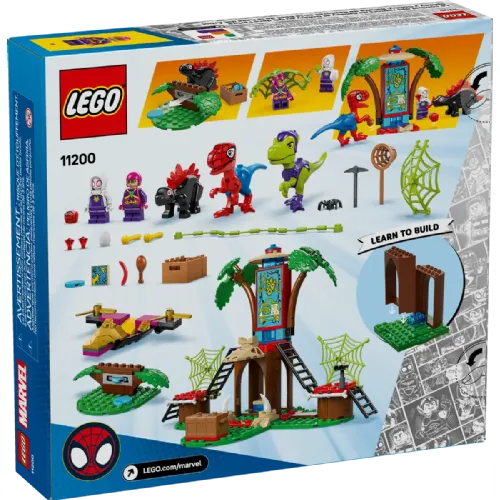 Kocke Lego Marvel: Spideyjev in Gobbyjev spopad v glavnem štabu v hiši na drevesu (11200)