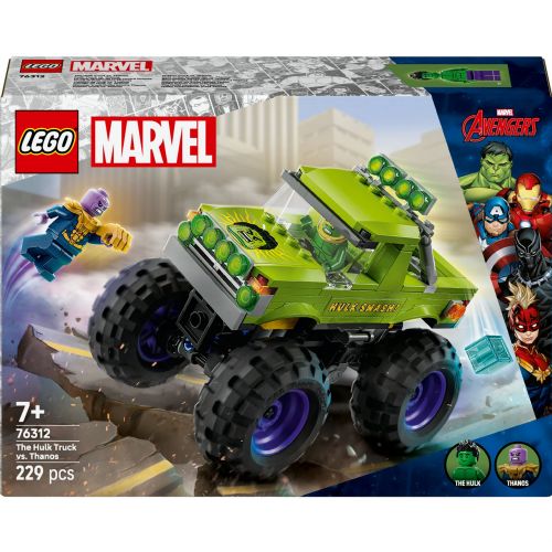 Kocke Lego Marvel Super Heroes Marvel Hulk-Tovornjak proti Thanosu (76312)
