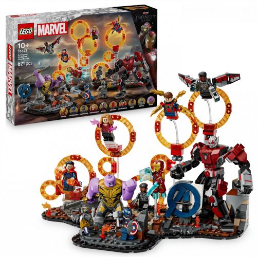 Kocke Lego Marvel Super Heroes Maščevalci: Končna igra Finalni obračun (76323)