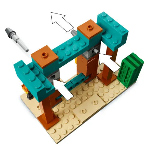 Kocke Lego Minecraft: Aščanska puščavska patrulja (21267)