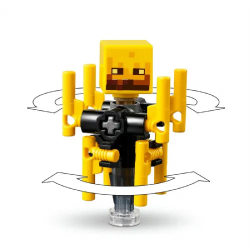 Kocke Lego Minecraft: Bitka z lavo v Netherju (21266)