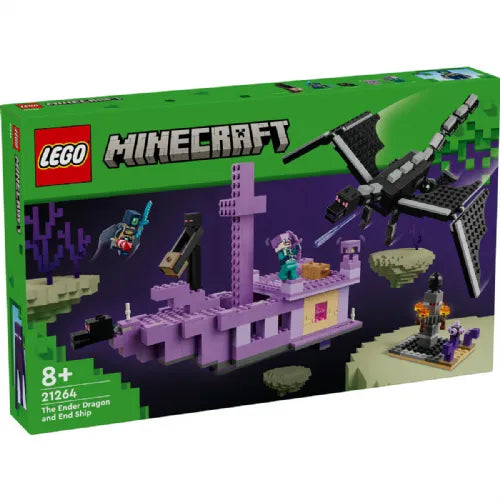 Kocke Lego Minecraft: Enderzmaj in ladja iz Enda (21264)