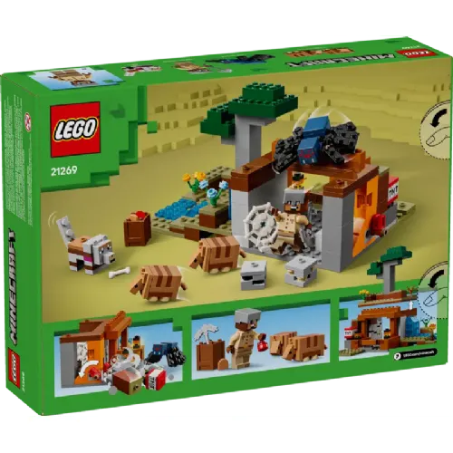 Kocke Lego Minecraft: Odprava v pasavčev rudnik (21269)