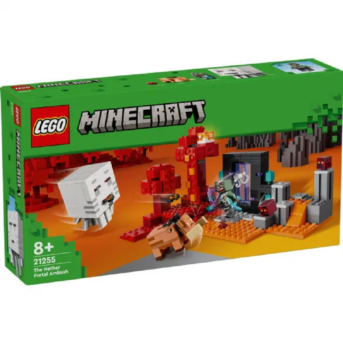 Kocke Lego® Minecraft®: Zaseda pri portalu v Nether (21255)