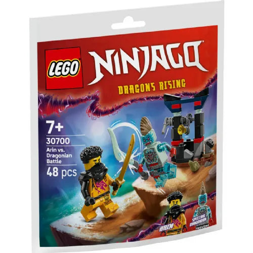 Kocke Lego Ninjago Arinov dvoboj z Zmajevim možem (30700)