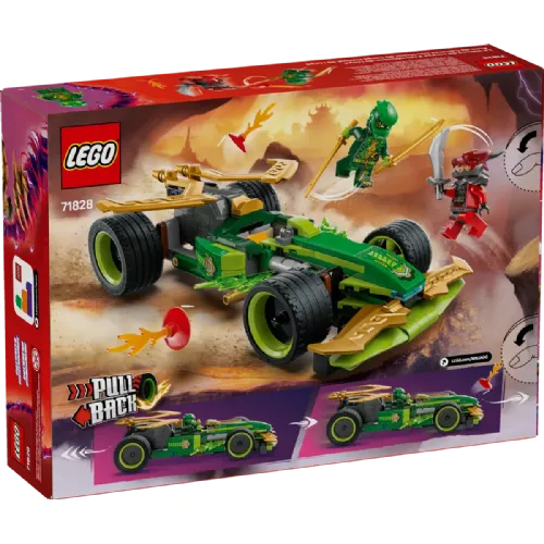 Kocke Lego Ninjago: Lloydov dirkalni avtomobil na poteg (71828)