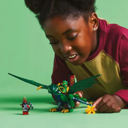 Kocke Lego Ninjago: Lloydov zmaj zelenega gozda (71829)