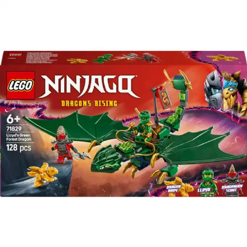 Kocke Lego Ninjago: Lloydov zmaj zelenega gozda (71829)