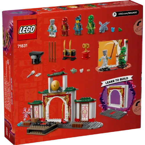 Kocke Lego Ninjago: Tempelj Ninja Spinjitzu (71831)