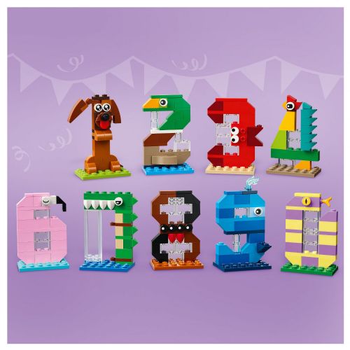 Kocke Lego: Sezonske rojstnodnevne številke, 281 kos, od 6. let (40807)