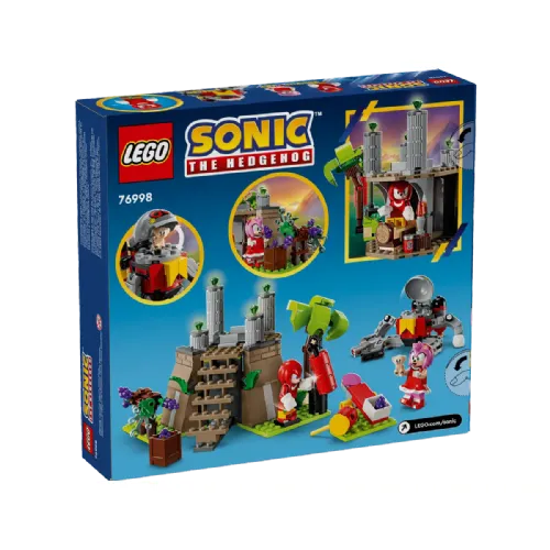 Kocke Lego® Sonic™: Knuckles in svetišče Master Emerald (76998)