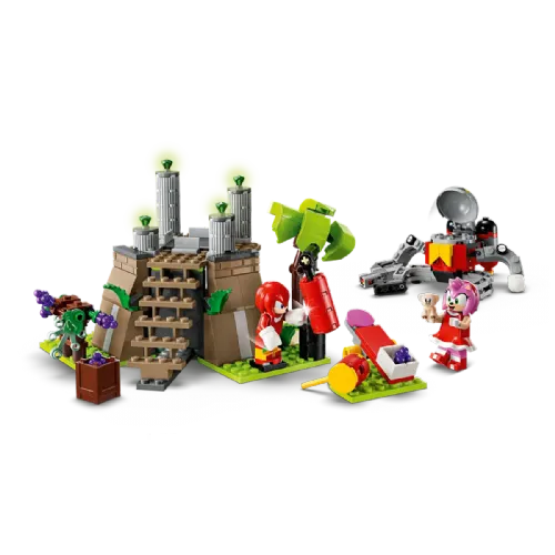 Kocke Lego® Sonic™: Knuckles in svetišče Master Emerald (76998)