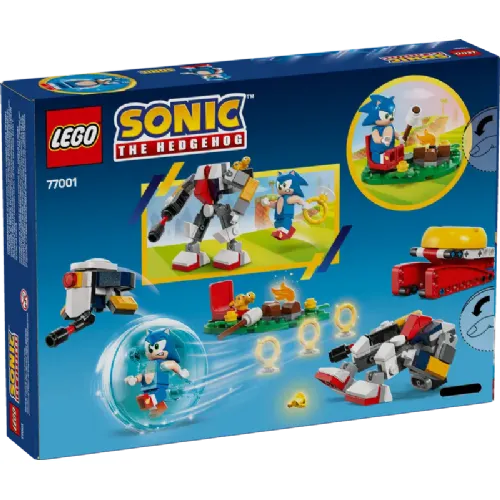 Kocke Lego Sonic: Sonic se spopade ob tabornem ognju (77001)