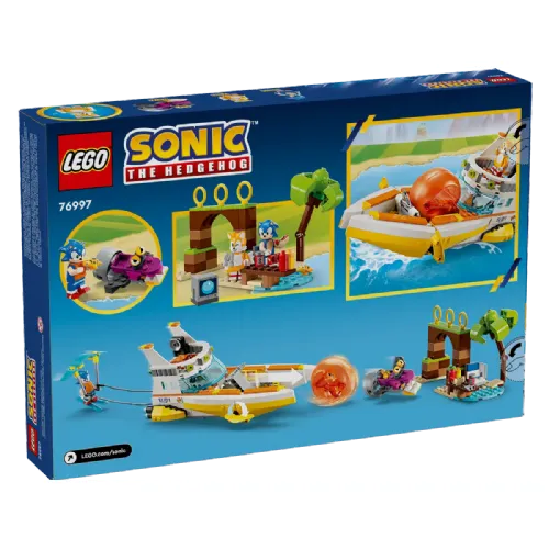 Kocke Lego® Sonic the Hedgehog™: Tailsov pustolovski čoln (76997)