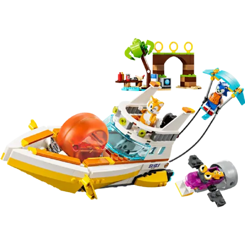 Kocke Lego® Sonic the Hedgehog™: Tailsov pustolovski čoln (76997)