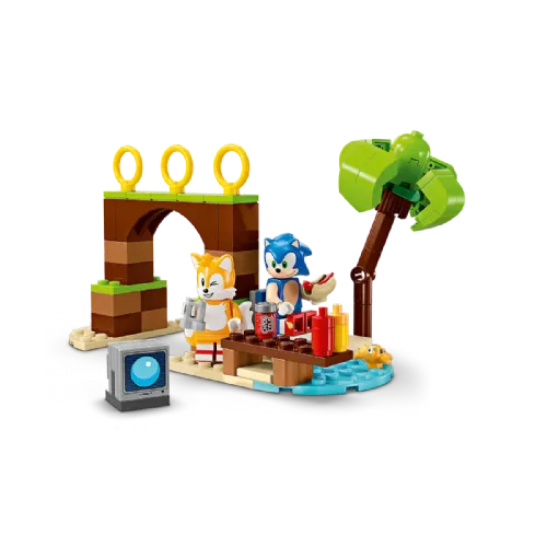 Kocke Lego® Sonic the Hedgehog™: Tailsov pustolovski čoln (76997)