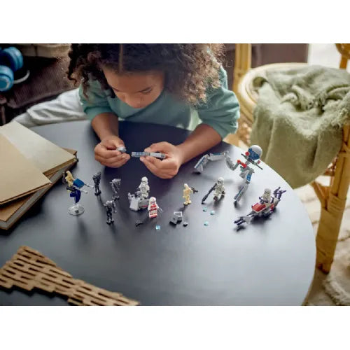 Kocke Lego® Star Wars™ Bojni paket Klonski bojevnik™ in Bojni droid™ (75372) 1100012603