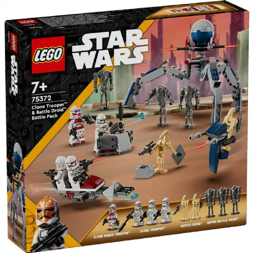 Kocke Lego® Star Wars™ Bojni paket Klonski bojevnik™ in Bojni droid™ (75372) 1100012603