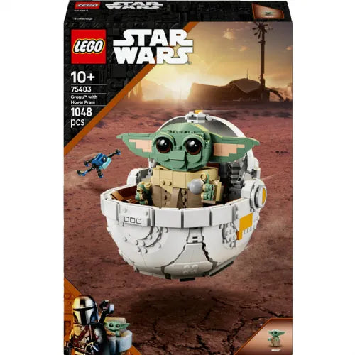 Kocke Lego Star Wars: Grogu™ z lebdilnim vozičkom (75403)