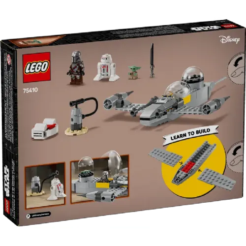 Kocke Lego Star Wars: Mandojev in Grogujev N-1 zvezdni lovec™ (75410)