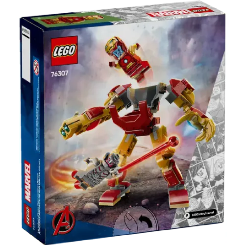Kocke Lego Super Heroes: Robotski oklep Iron Man proti Ultronu (76307)