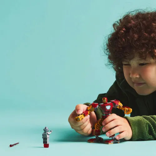 Kocke Lego Super Heroes: Robotski oklep Iron Man proti Ultronu (76307)