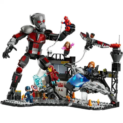 Kocke Lego Super Heroes: Stotnik Amerika: Državljanska vojna, akcijska bitka (76314)
