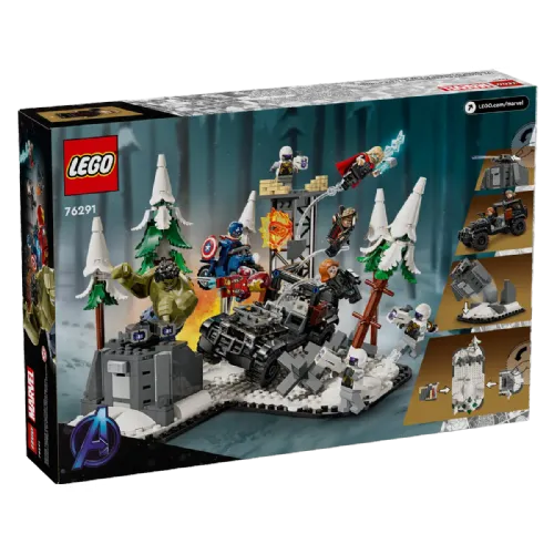 Kocke Lego® Super Heroes Združeni Maščevalci: Ultronova doba (76291)