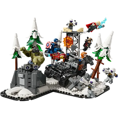 Kocke Lego® Super Heroes Združeni Maščevalci: Ultronova doba (76291)