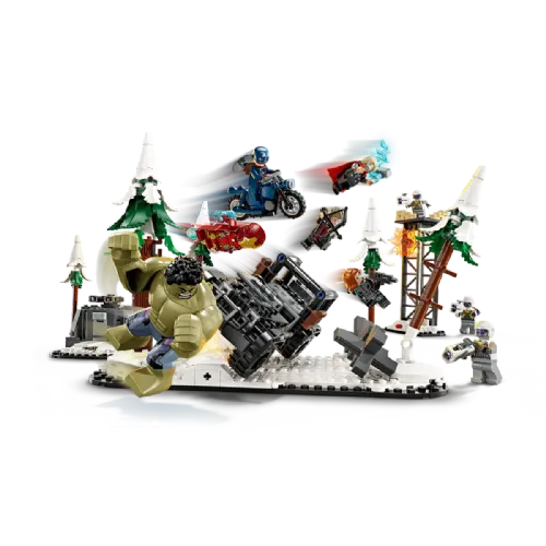 Kocke Lego® Super Heroes Združeni Maščevalci: Ultronova doba (76291)