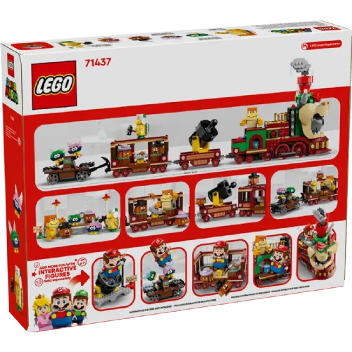 Kocke Lego® Super Mario™: Bowserjev ekspresni vlak (71437)