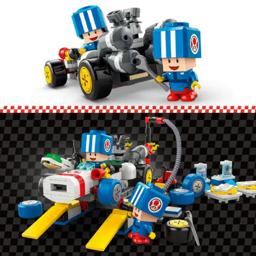 Kocke Lego Super Mario: Mario Kart™ – Toadova garaža (72035)
