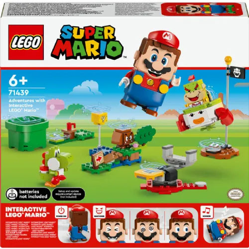 Kocke Lego® Super Mario™: Pustolovščine z interaktivno figuro LEGO® Mario™ (71439)