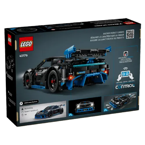 Kocke Lego Technic: Dirkalni avtomobil Porsche GT4 e-Performance (42176)