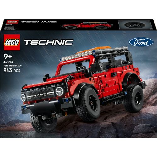 Kocke Lego Technic: Ford Bronco®, terensko vozilo (42213), 943 kock, od 9. let