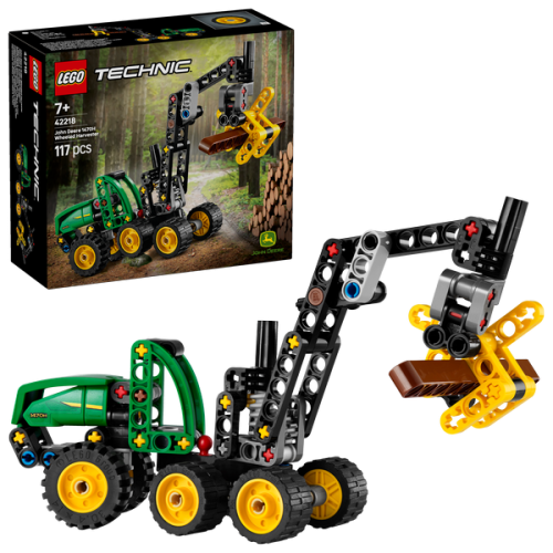Lego Technic John Deere 1470H Wheeled Combine Harvester, 117 pieces, ages 7 and up 42218