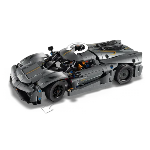 Kocke Lego® Technic: Koenigsegg Jesko Absolut, siv hiperavtomobil (42173)