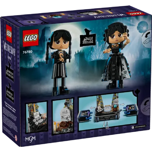 Kocke Lego Wednesday: Figura Wednesday Addams (76780)